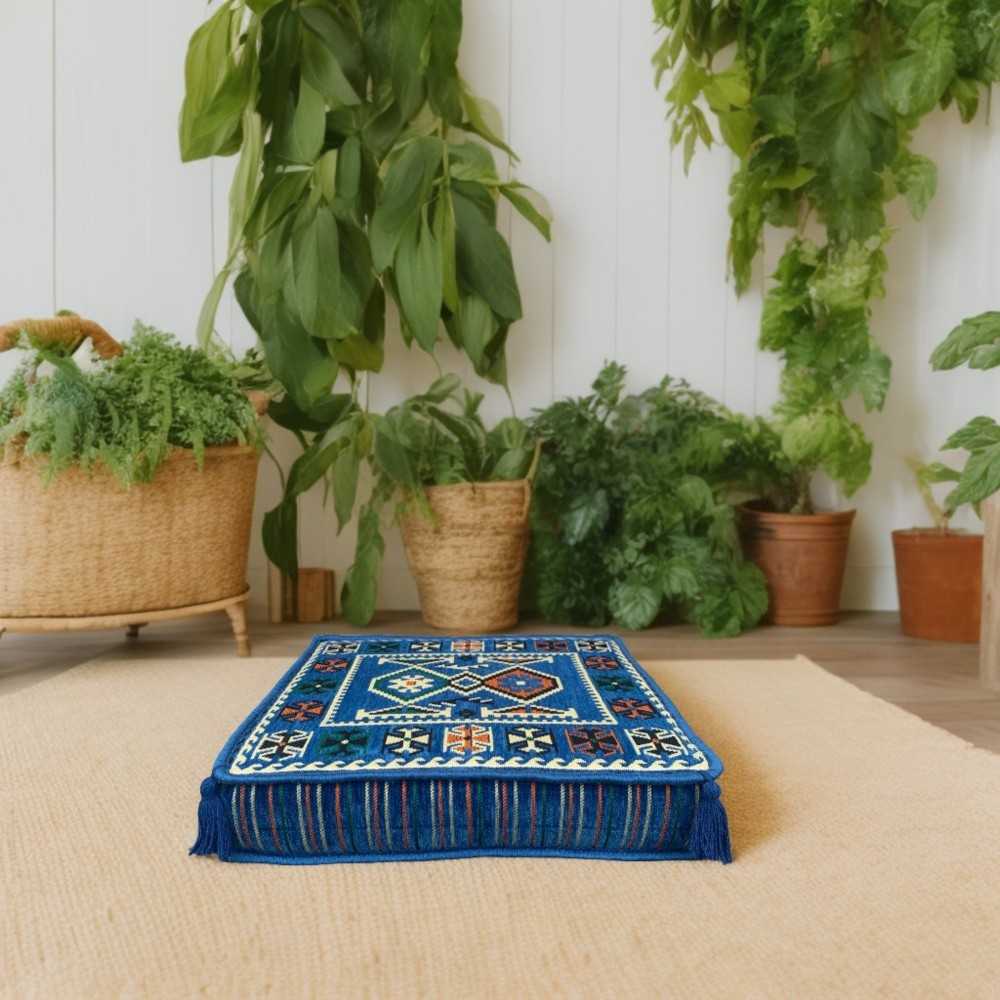 ANATOLIA 50 x 50 cm Kilim Floor Cushion Cover