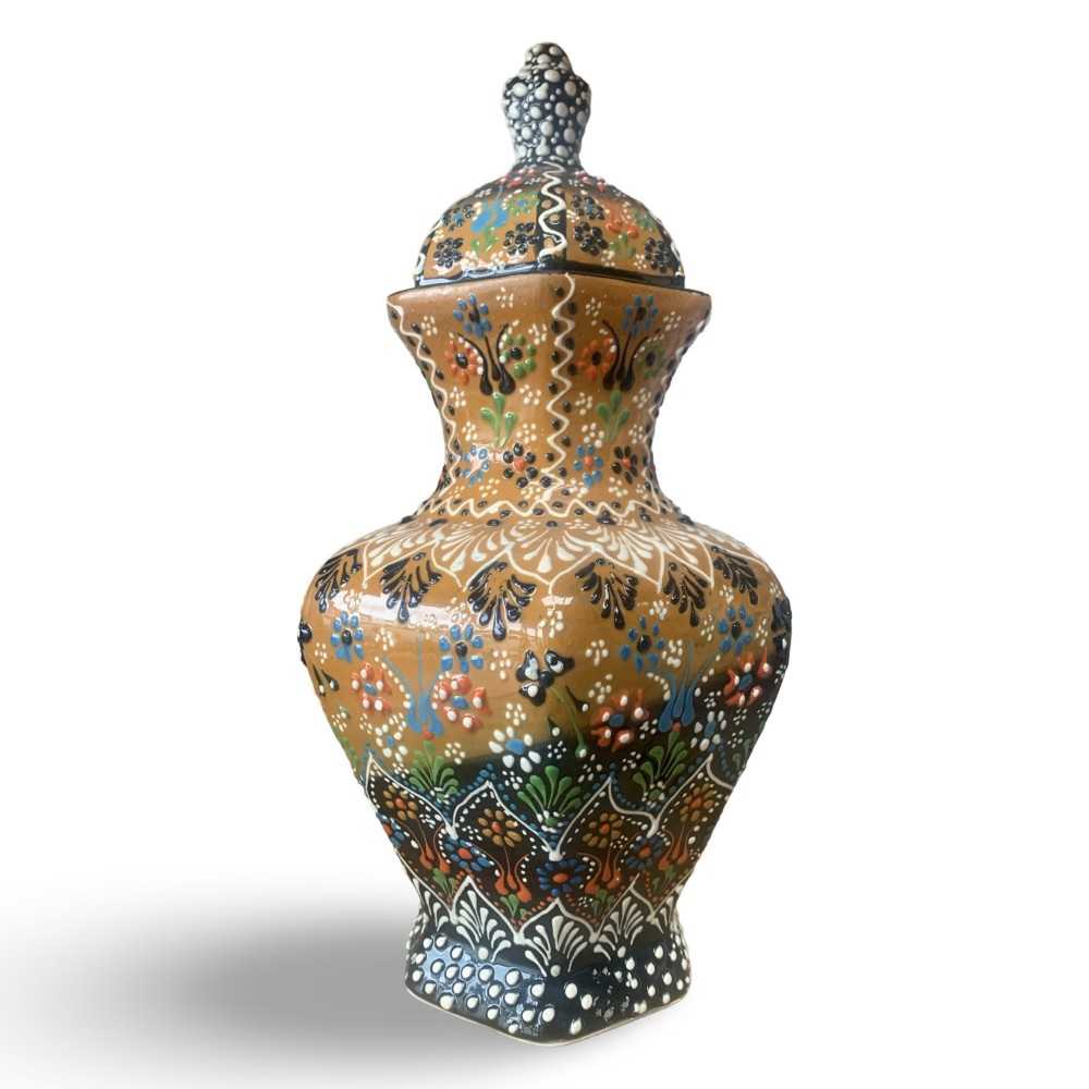 ROYAL Spring Tulip Handmade Turkish Ceramic Vase