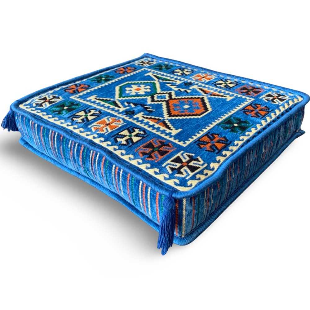 ANATOLIA 50 x 50 cm Kilim Floor Cushion Cover