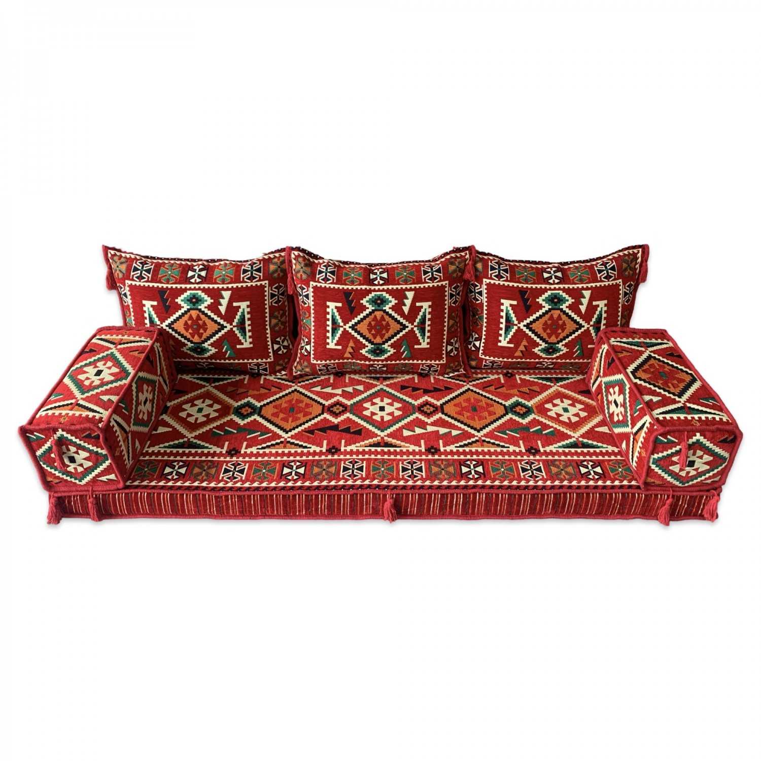 ANATOLIA Three Seater Majlis Floor Sofa Set