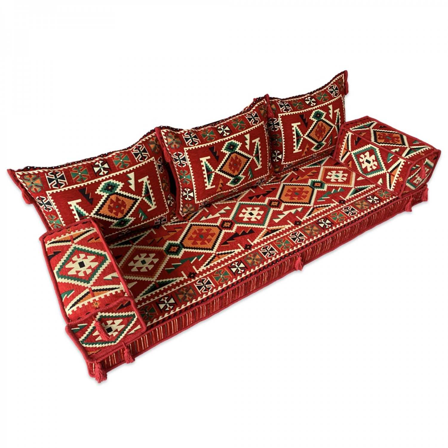 ANATOLIA Three Seater Majlis Floor Sofa Set