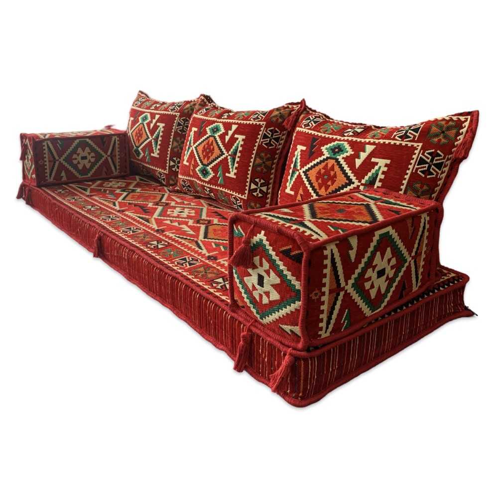 ANATOLIA Three Seater Majlis Floor Sofa Set