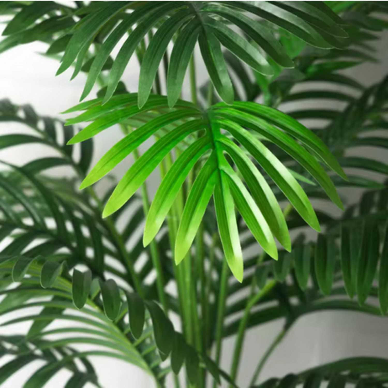 Artificial Palm Tree Tropical Fake Plant – Lifelike Faux Greenery in 3 Sizes
