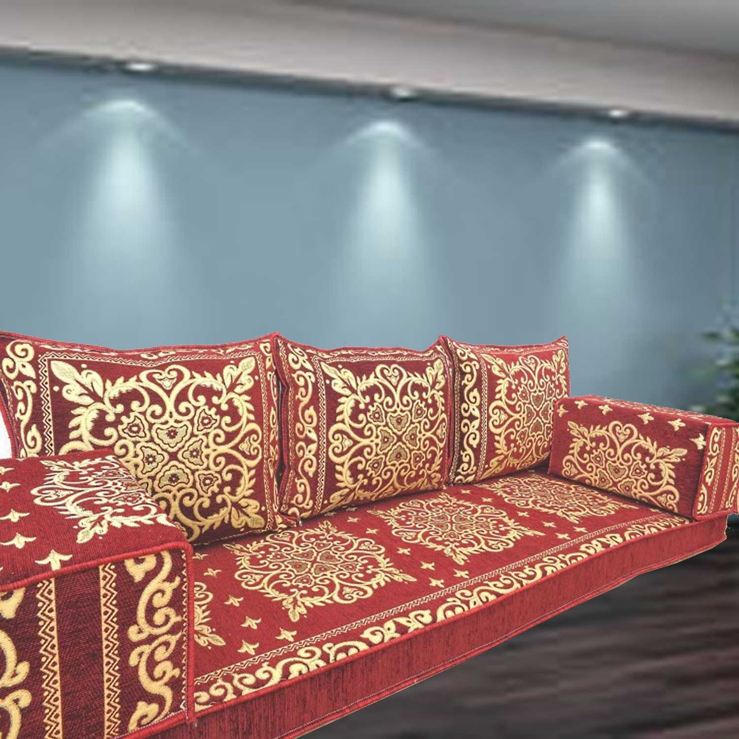 ROYAL Three Seater Majlis Floor Sofa Set