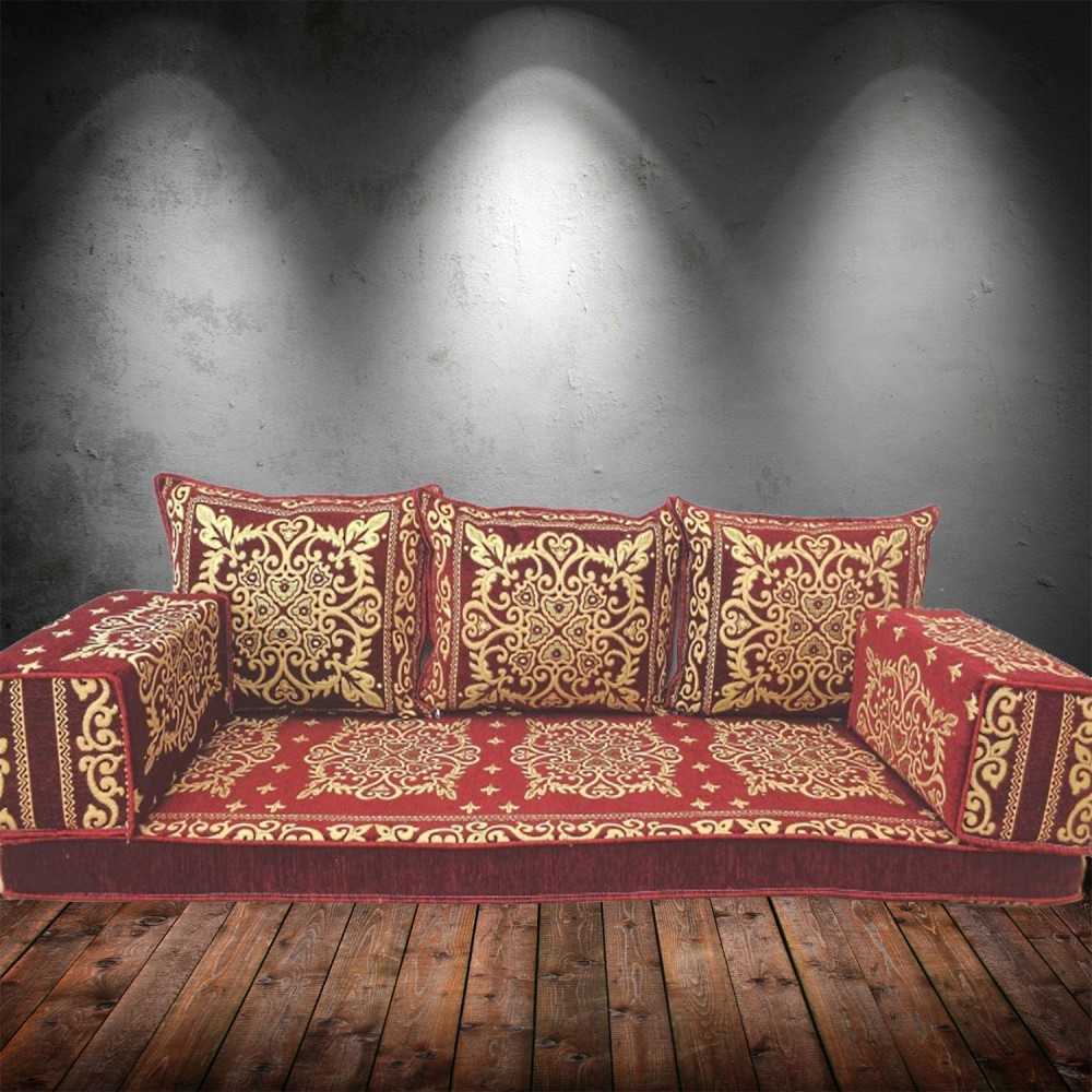 ROYAL Three Seater Majlis Floor Sofa Set