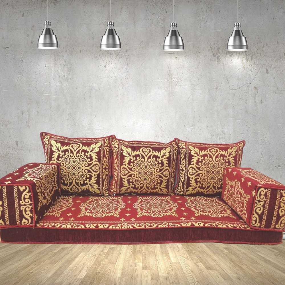 ROYAL Three Seater Majlis Floor Sofa Set