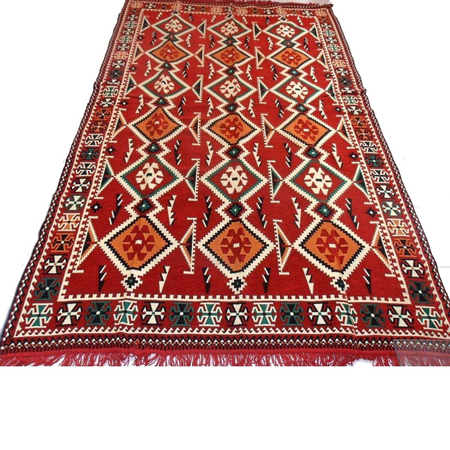 Turkish kilim rug, Bohemian home decor, Oriental kilim rug