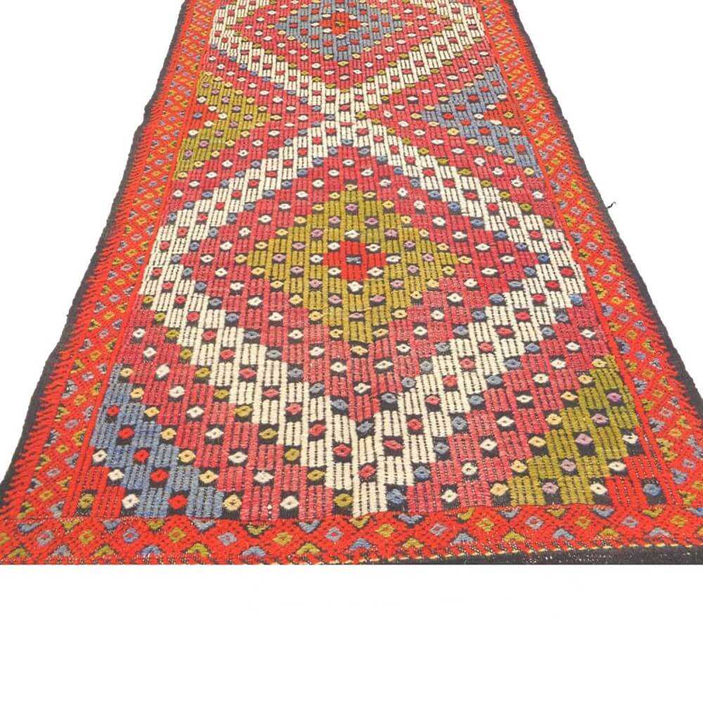 145 x 80 cm Handwoven oriental kilim rug - SHI_KR06