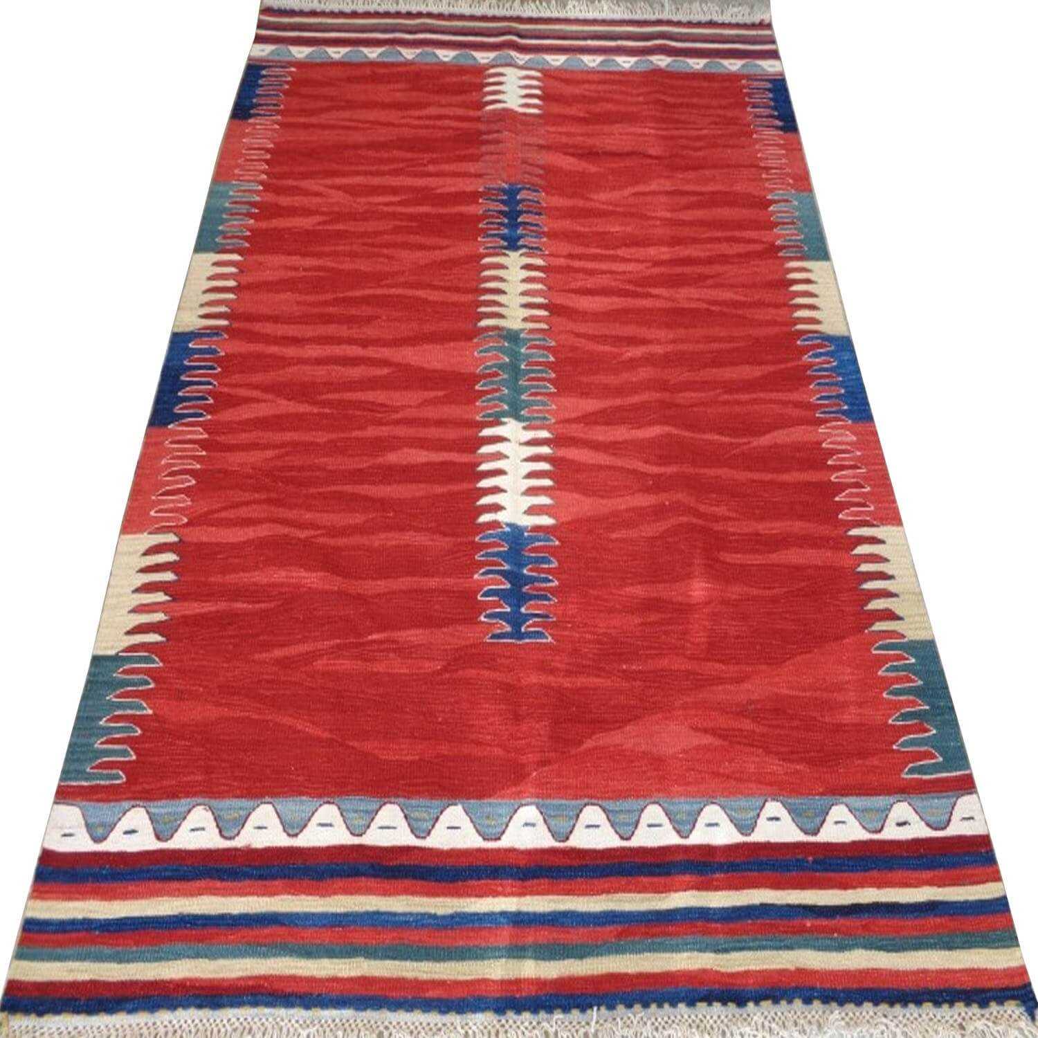 245 x 175 cm Handwoven oriental kilim rug - SHI_KR11