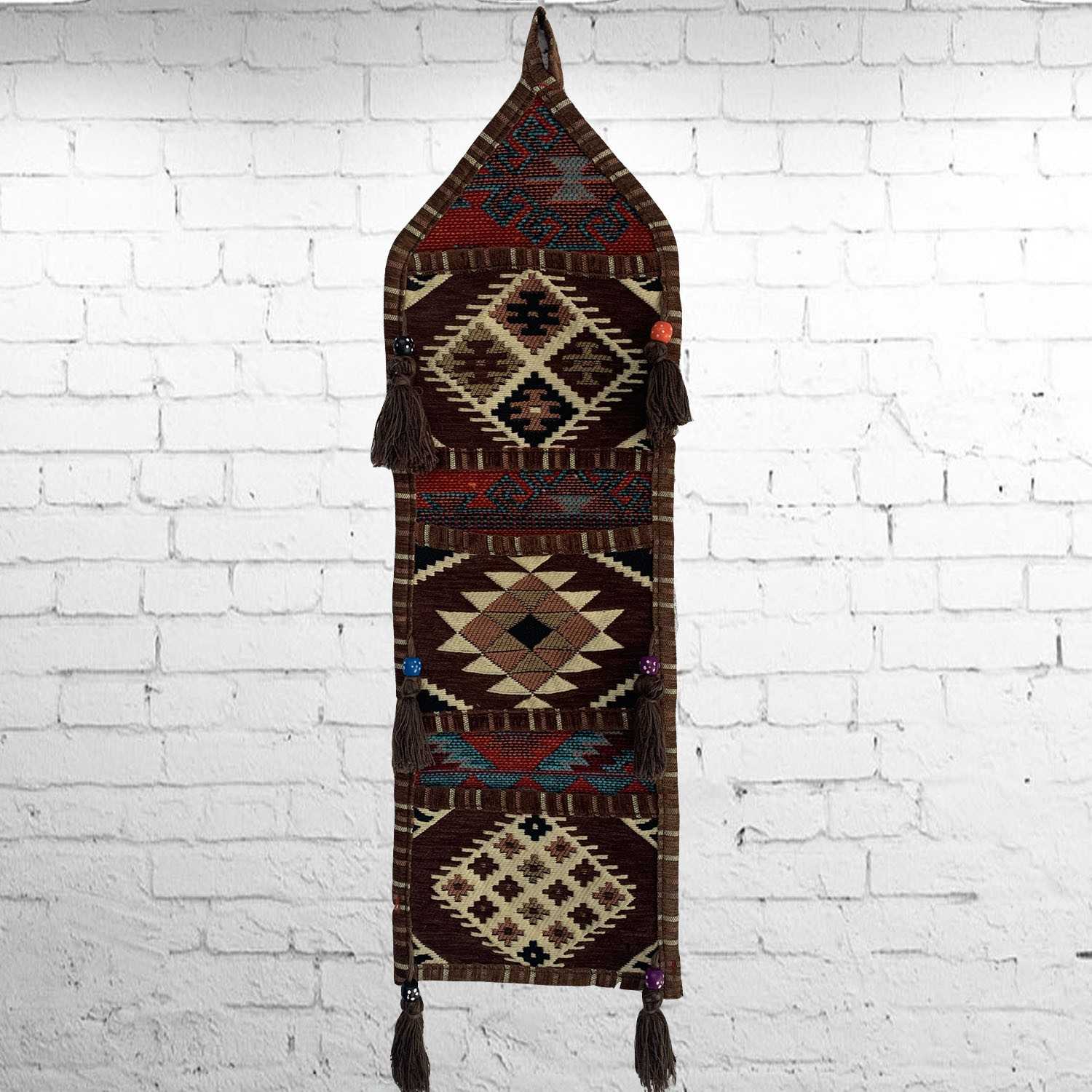 Bedouin style traditional kilim wall hanging