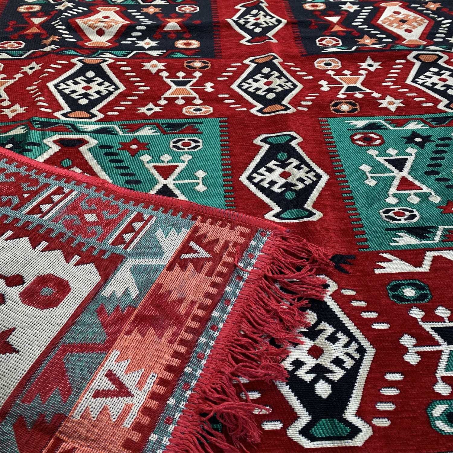 MYLASA 180 x 120 cm oriental Turkish kilim rug