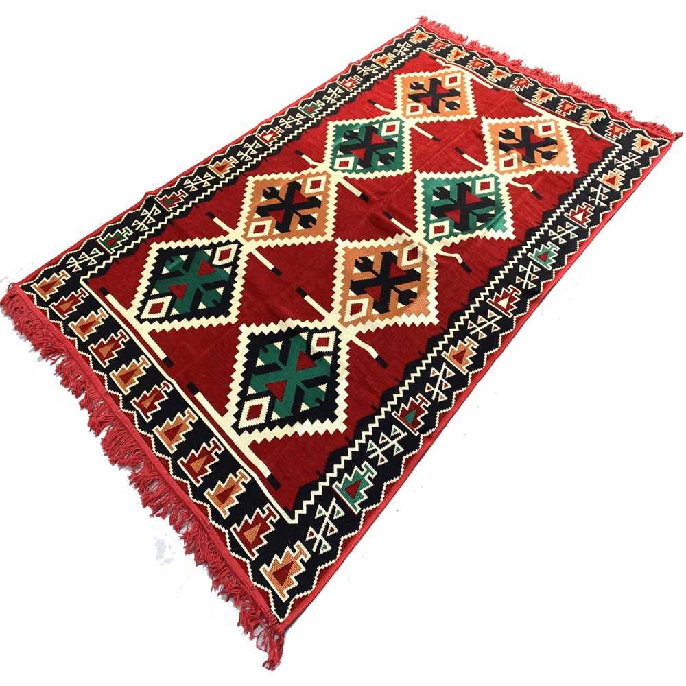 180 x 120 cm oriental Turkish kilim rug
