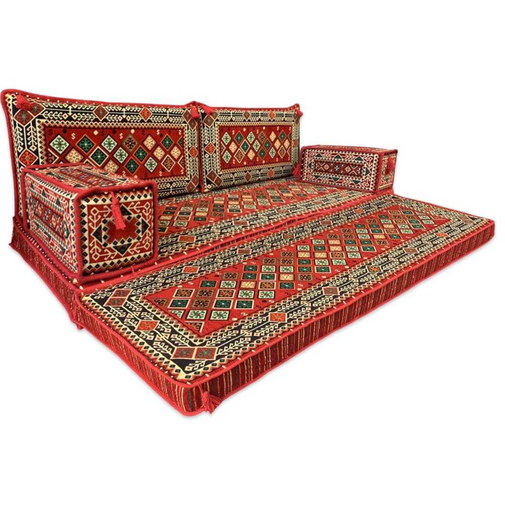 CHILE Double Base Three Seater Floor Sofa Set