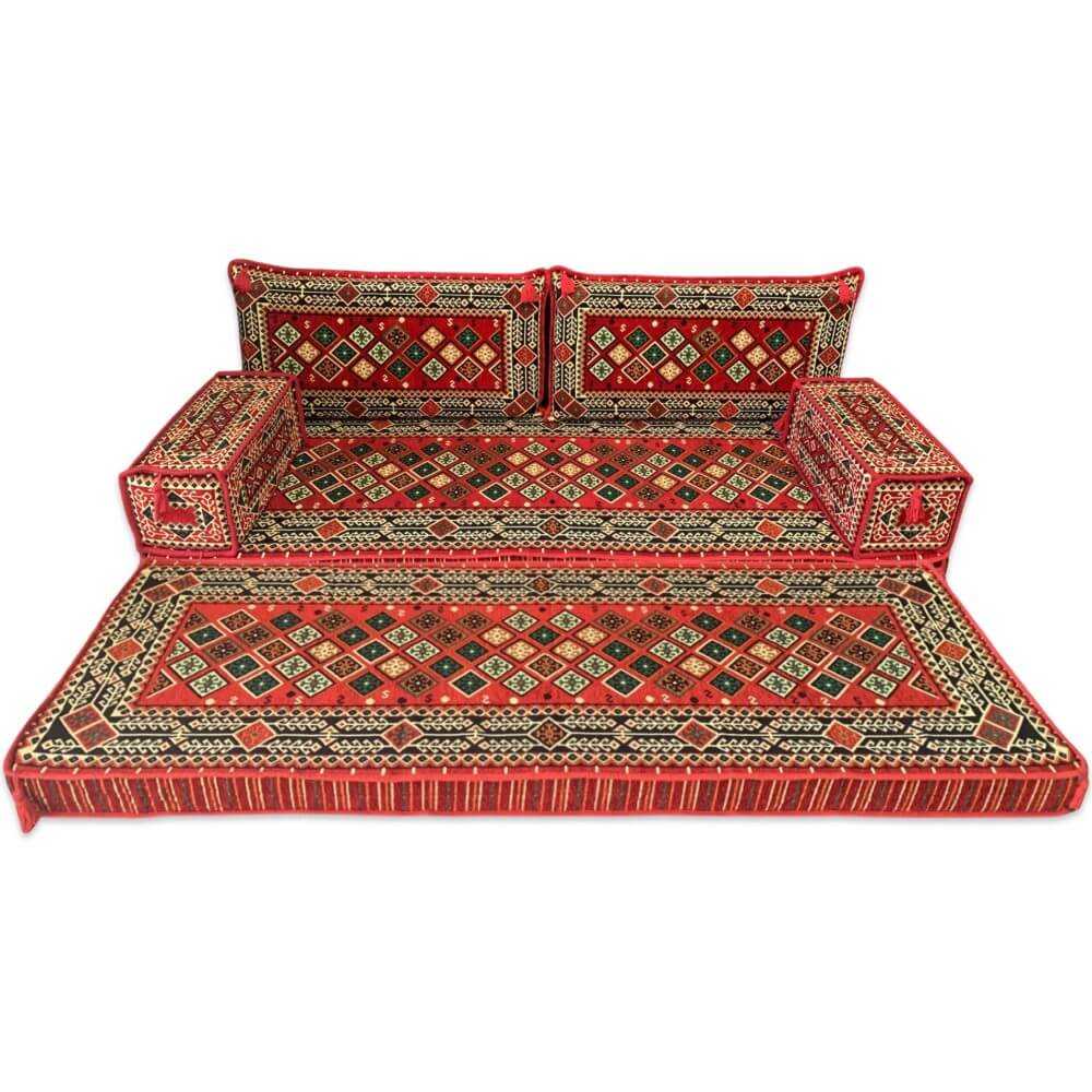 CHILE Double Base Three Seater Floor Sofa Set