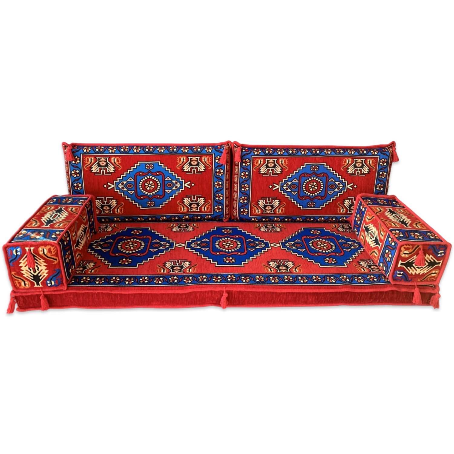 PANORAMA Three Seater Majlis Floor Sofa Set