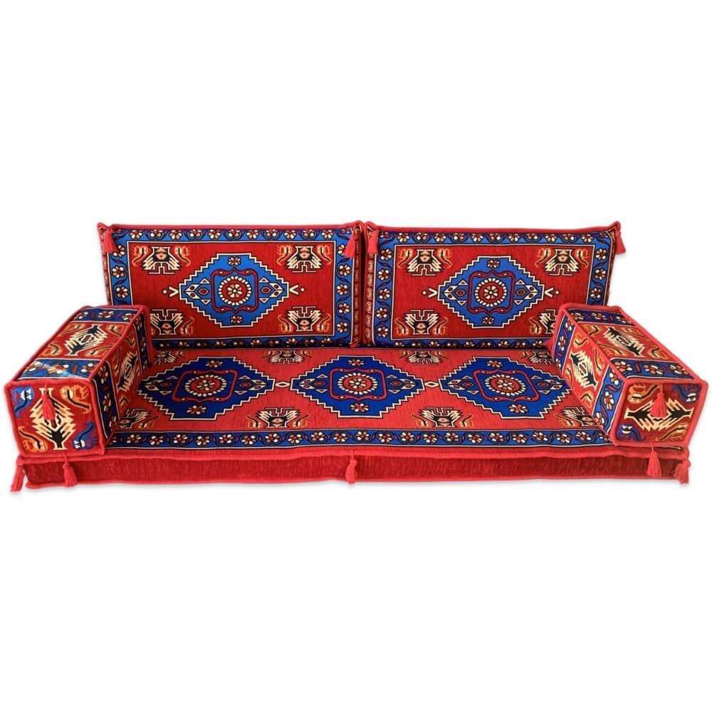 PANORAMA Three Seater Majlis Floor Sofa Set