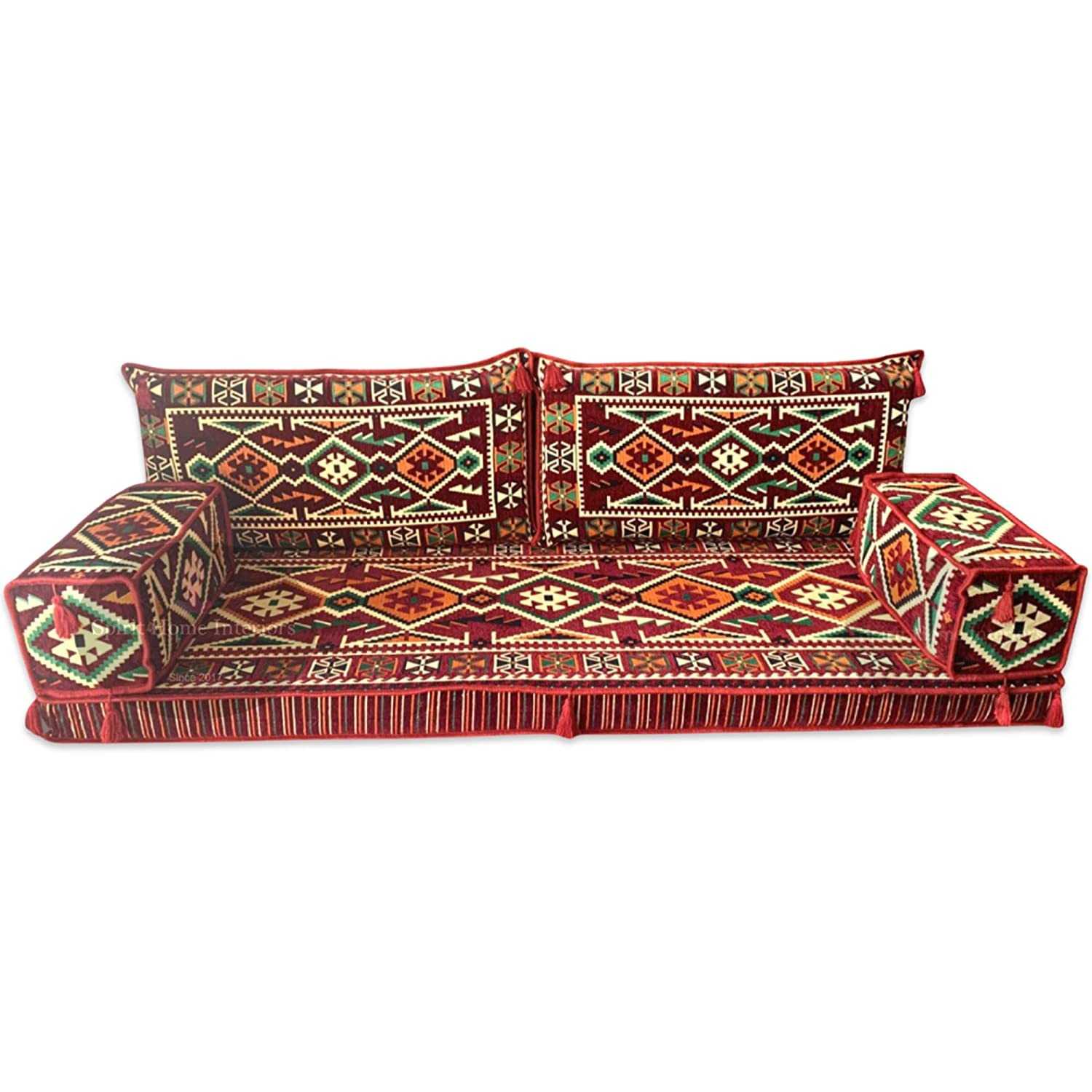 ANATOLIA Three Seater Majlis Floor Sofa Set