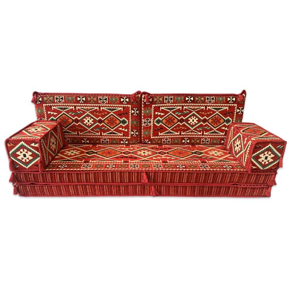 ANATOLIA Double Base Three Seater Floor Sofa Set