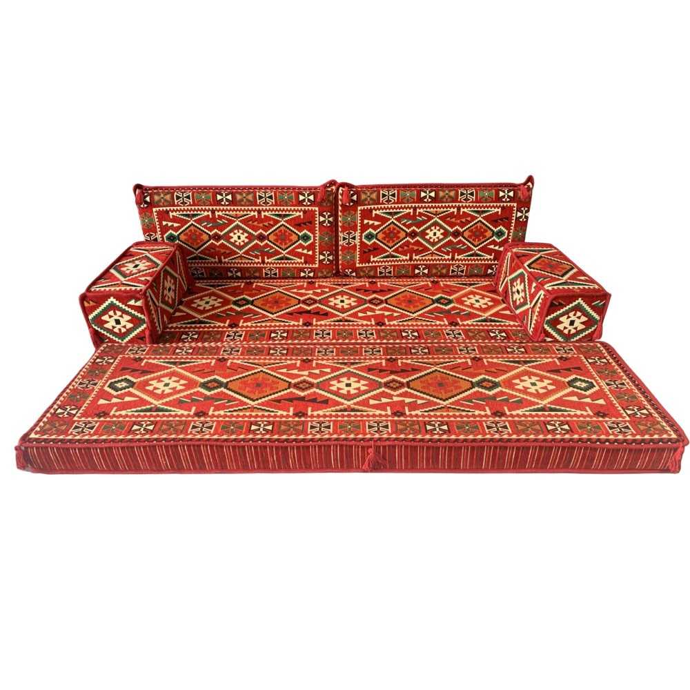 ANATOLIA Double Base Three Seater Floor Sofa Set