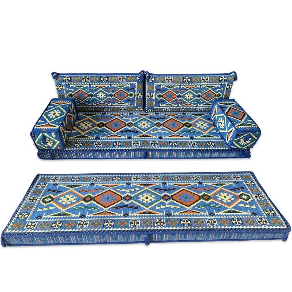 ANATOLIA Double Base Three Seater Floor Sofa Set