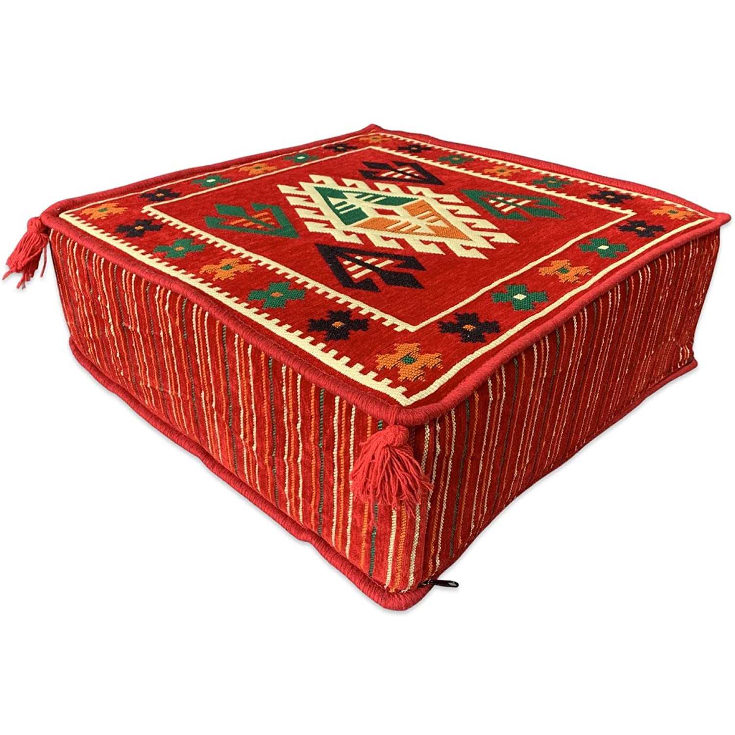 BELKIS 60 x 60 cm Square Pouffe