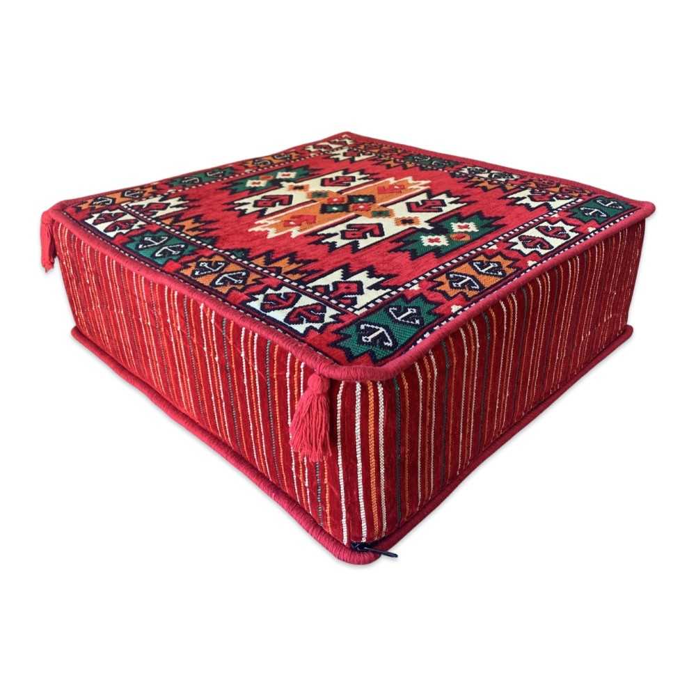 APACHE 60 x 60 cm Square Pouffe
