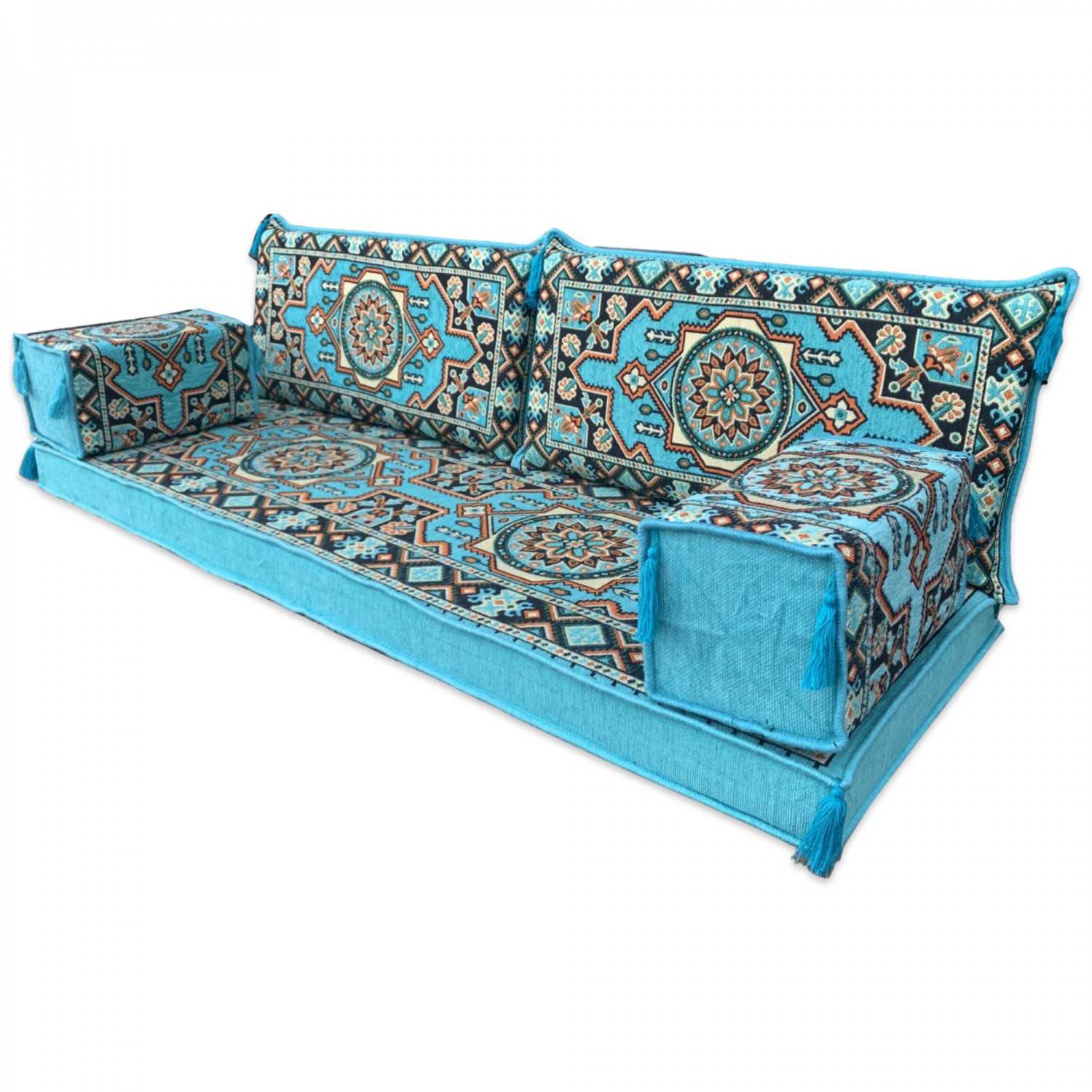 ATLANTIS Turquoise 10-Piece Combo Living Room Set