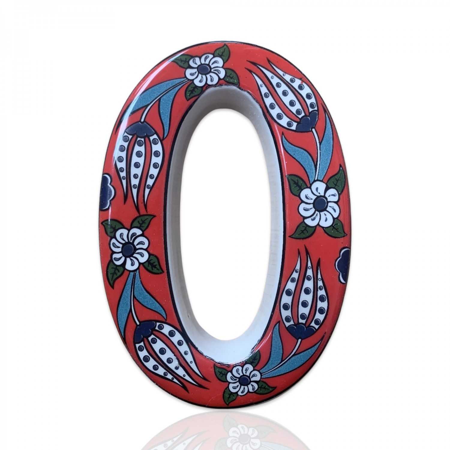 Handmade Ceramic Door Number Handmade Ceramic Door Number