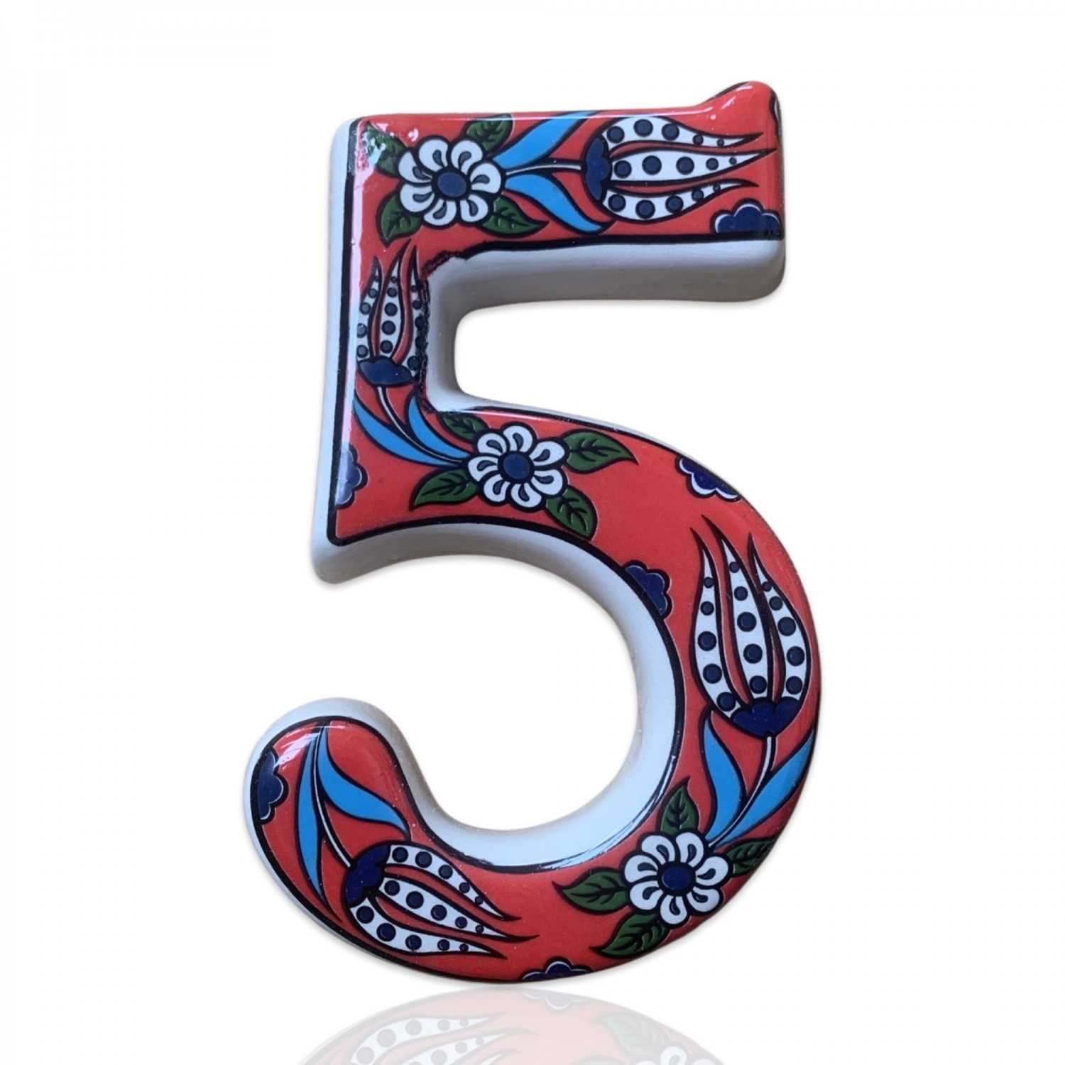 Handmade Ceramic Door Number