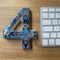 Handmade Ceramic Door Number