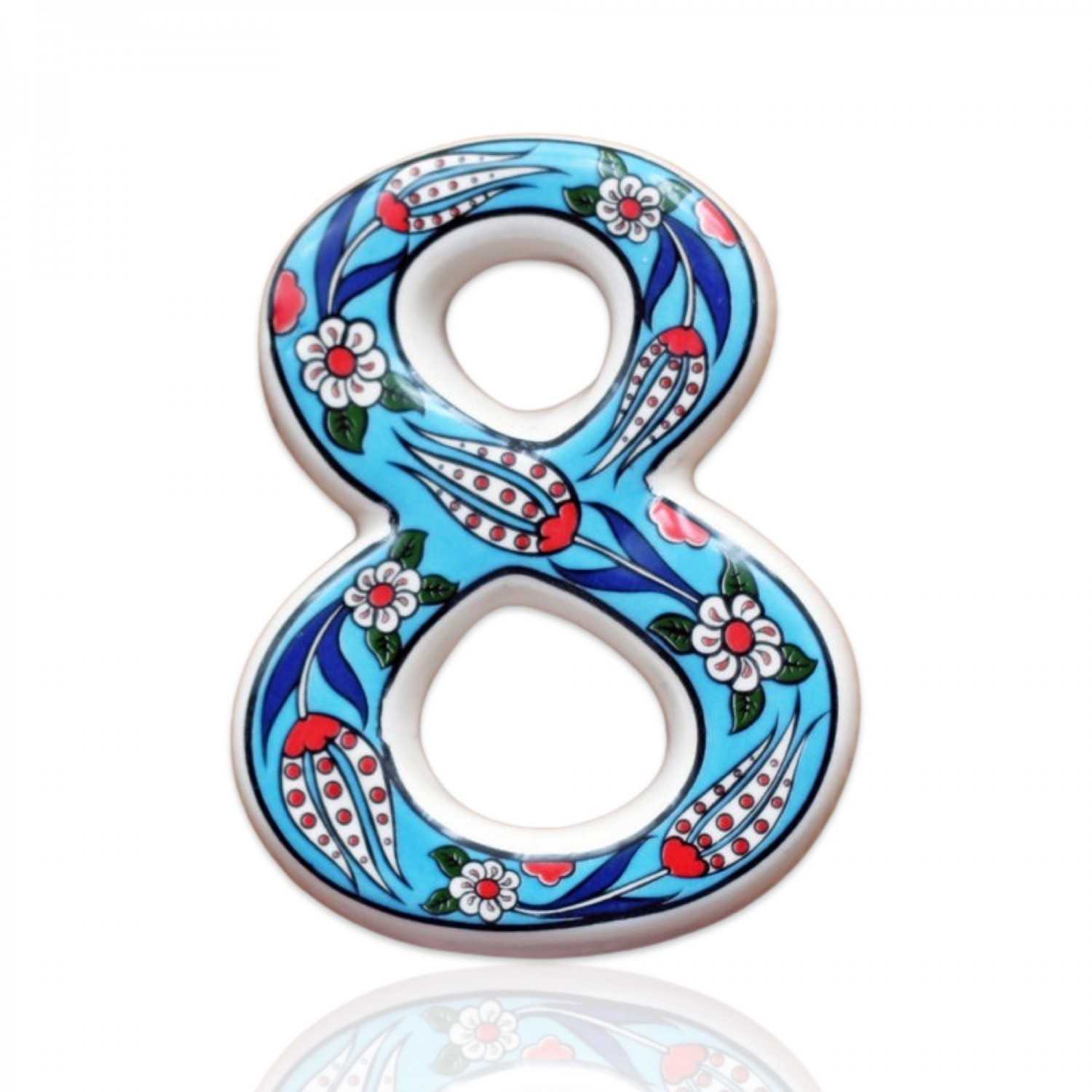 Handmade Ceramic Door Number