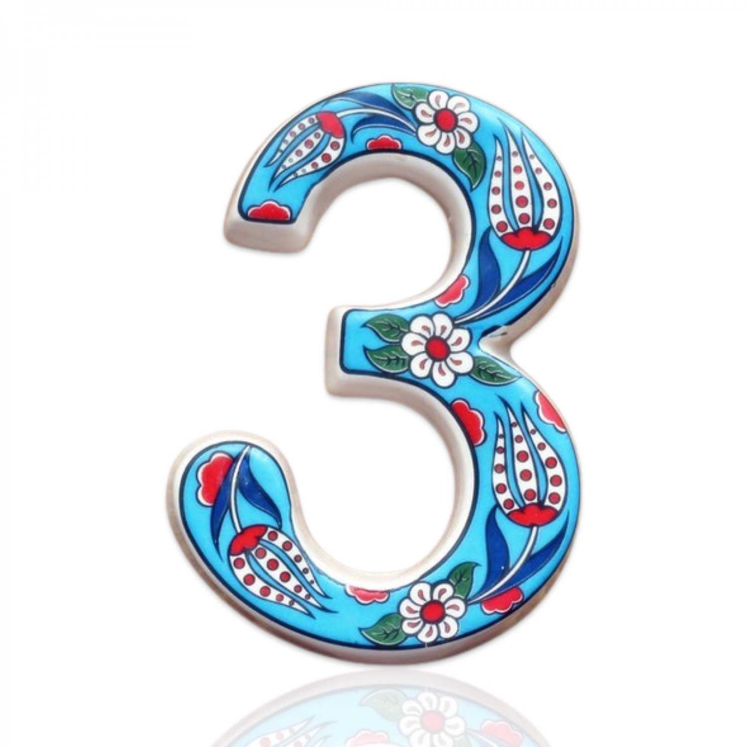 Handmade Ceramic Door Number