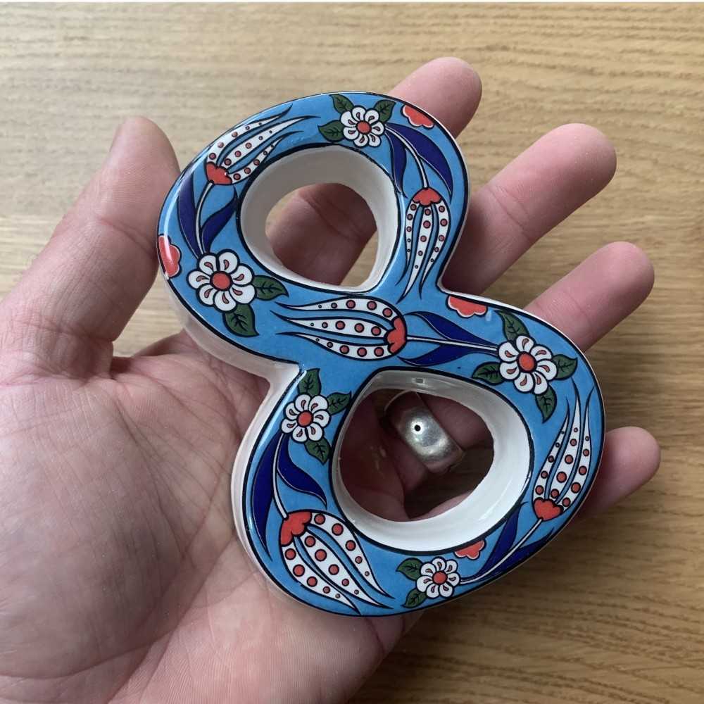 Handmade Ceramic Door Number