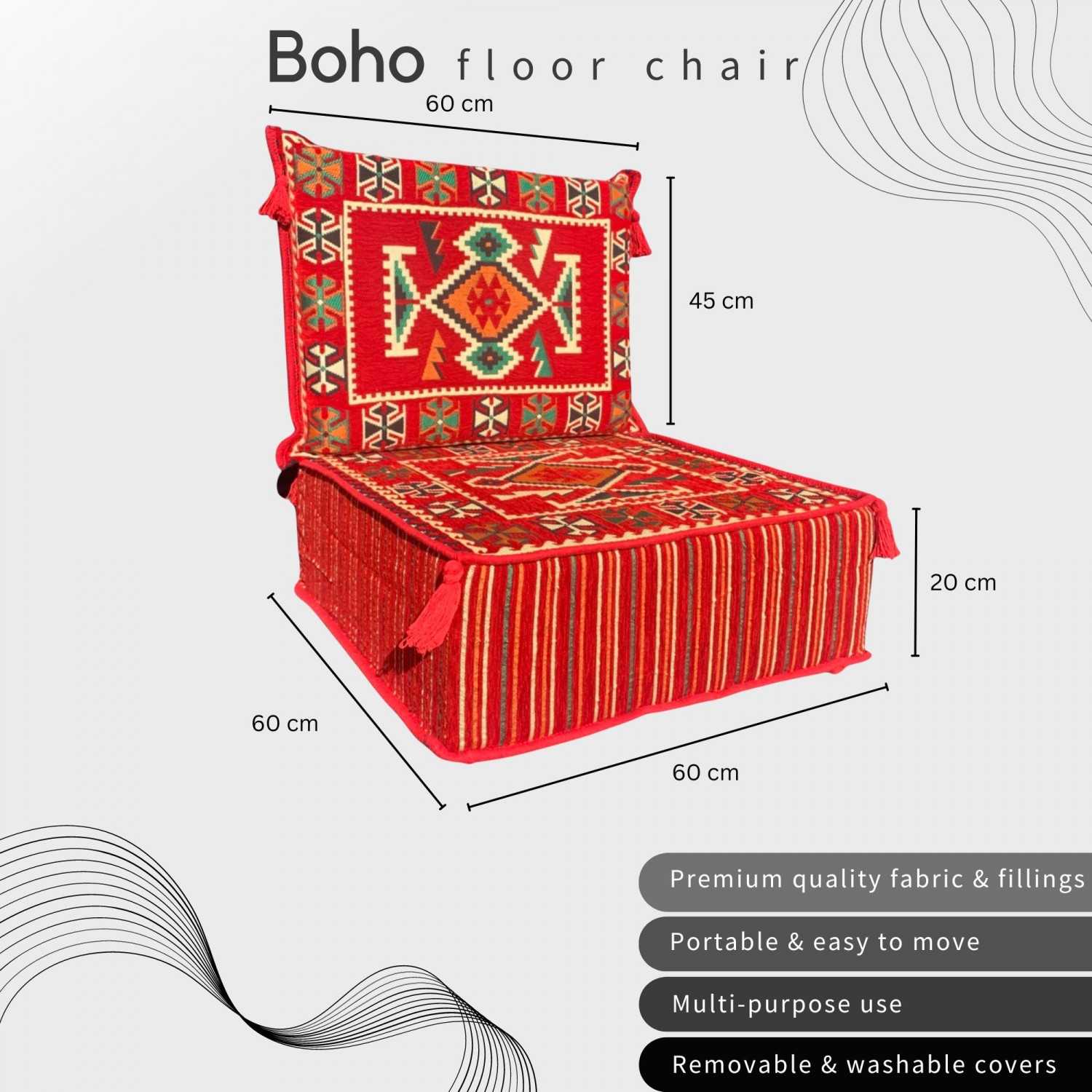 ANATOLIA Pouffe Lounge Chair