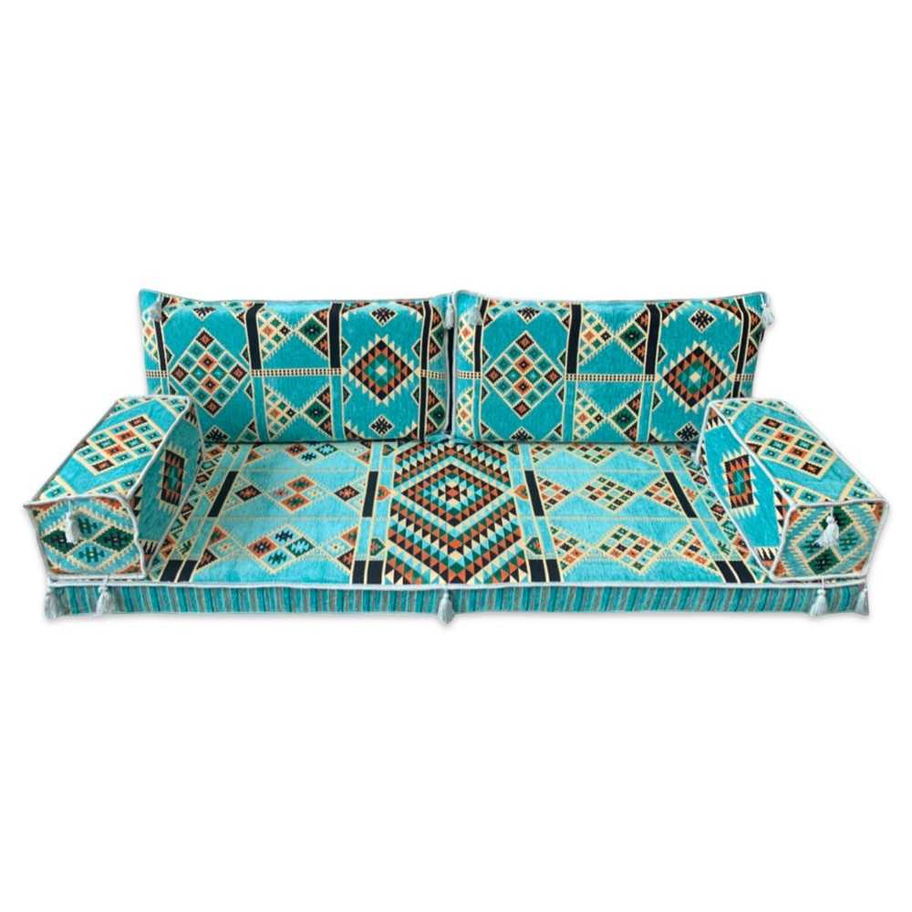 KILIM Three Seater Majlis Floor Sofa Set