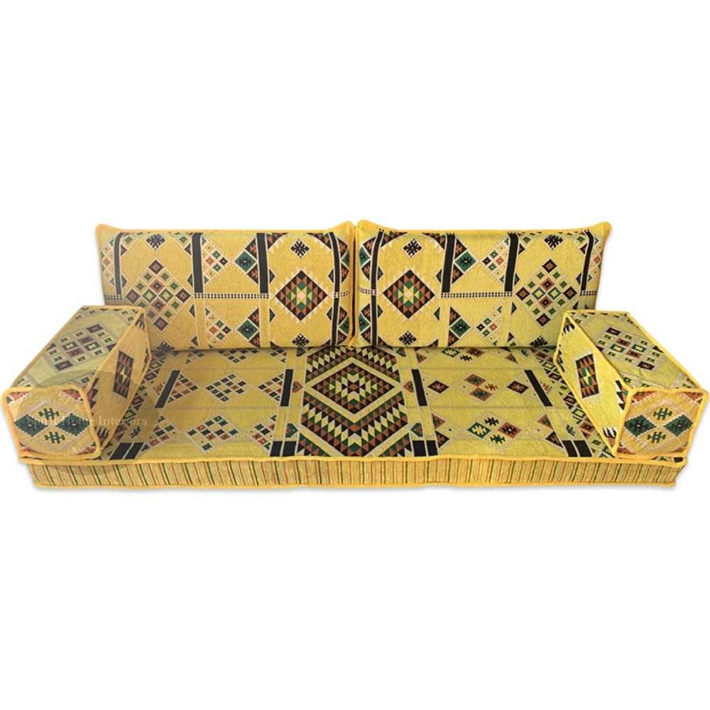 KILIM Three Seater Majlis Floor Sofa Set