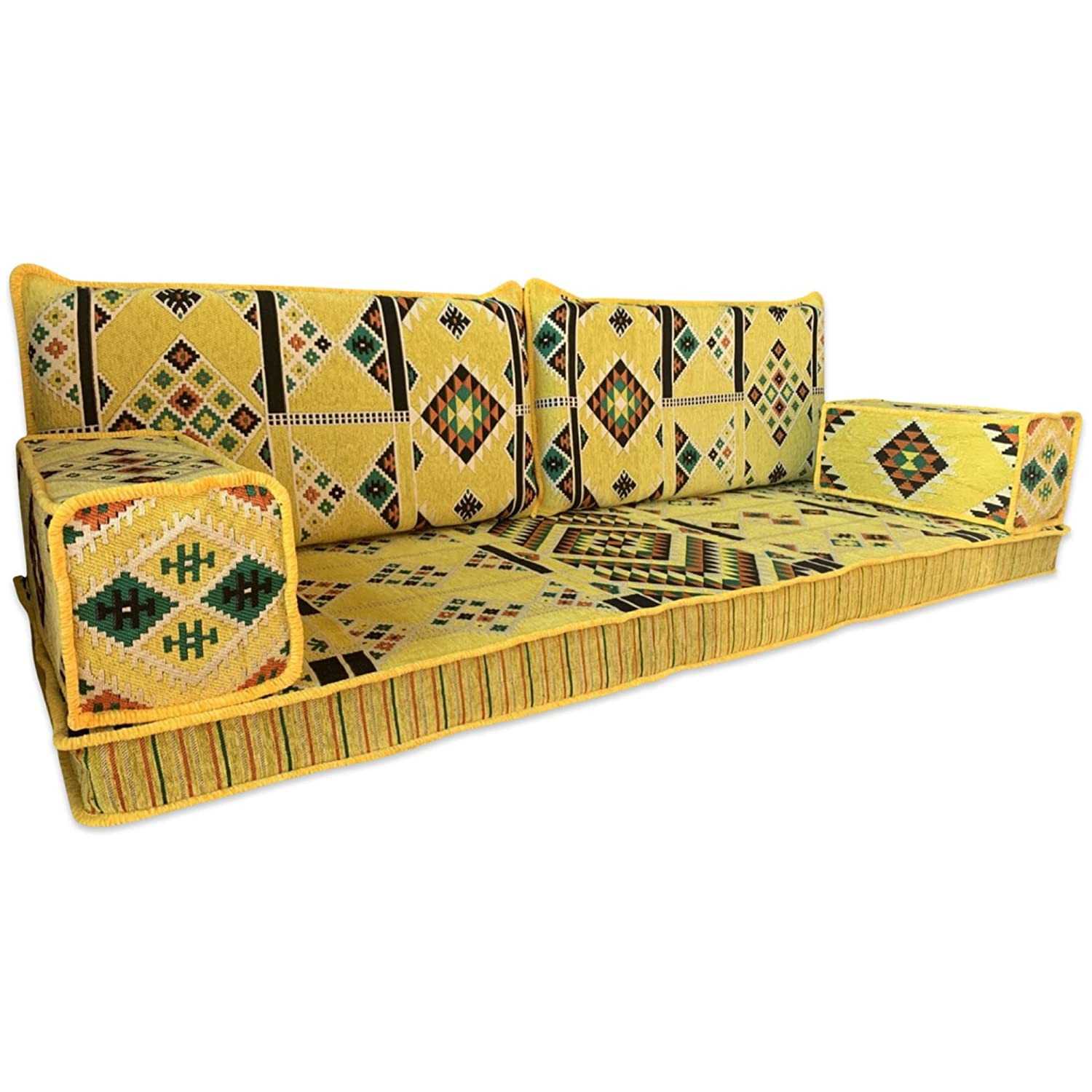 KILIM Three Seater Majlis Floor Sofa Set