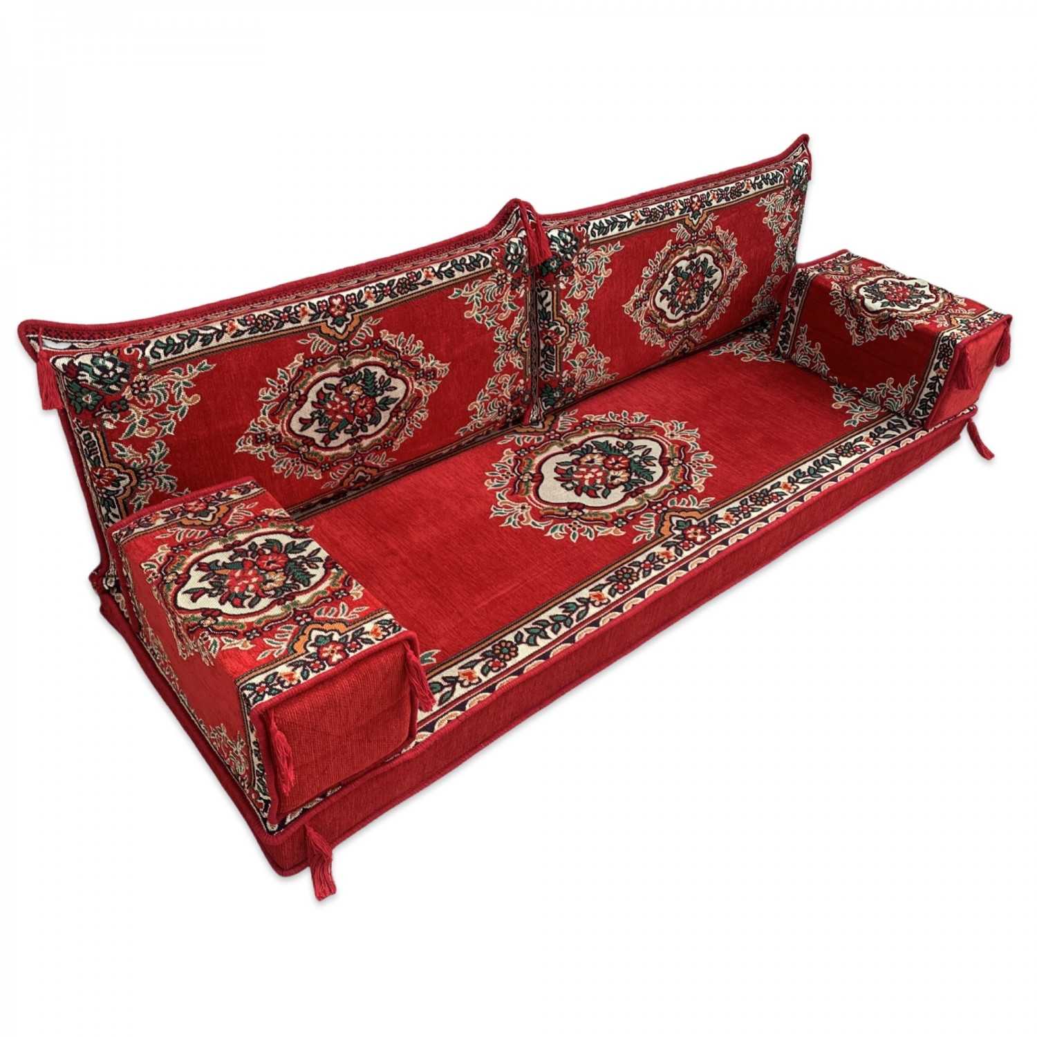 DIVAN Three Seater Majlis Floor Sofa Set