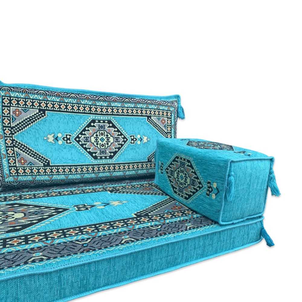 PALACE Three Seater Majlis Floor Sofa Set