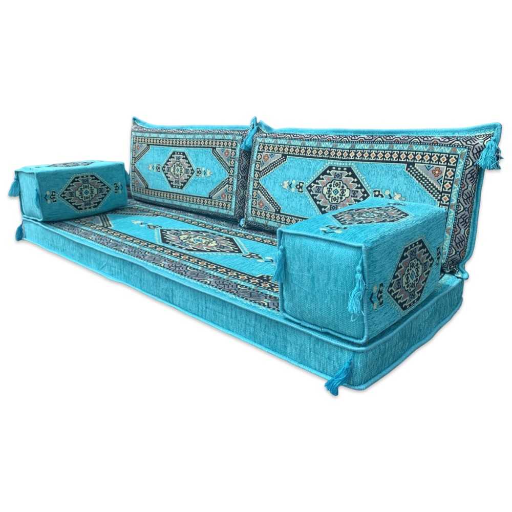 PALACE Three Seater Majlis Floor Sofa Set