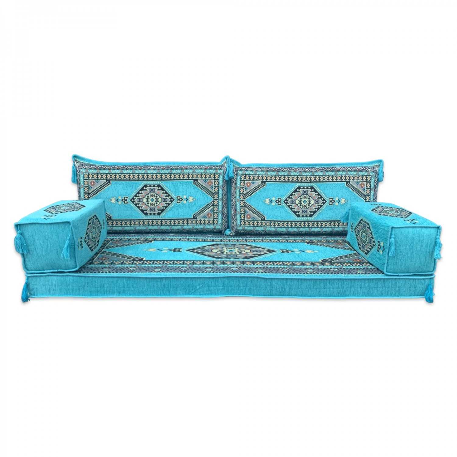 PALACE Three Seater Majlis Floor Sofa Set