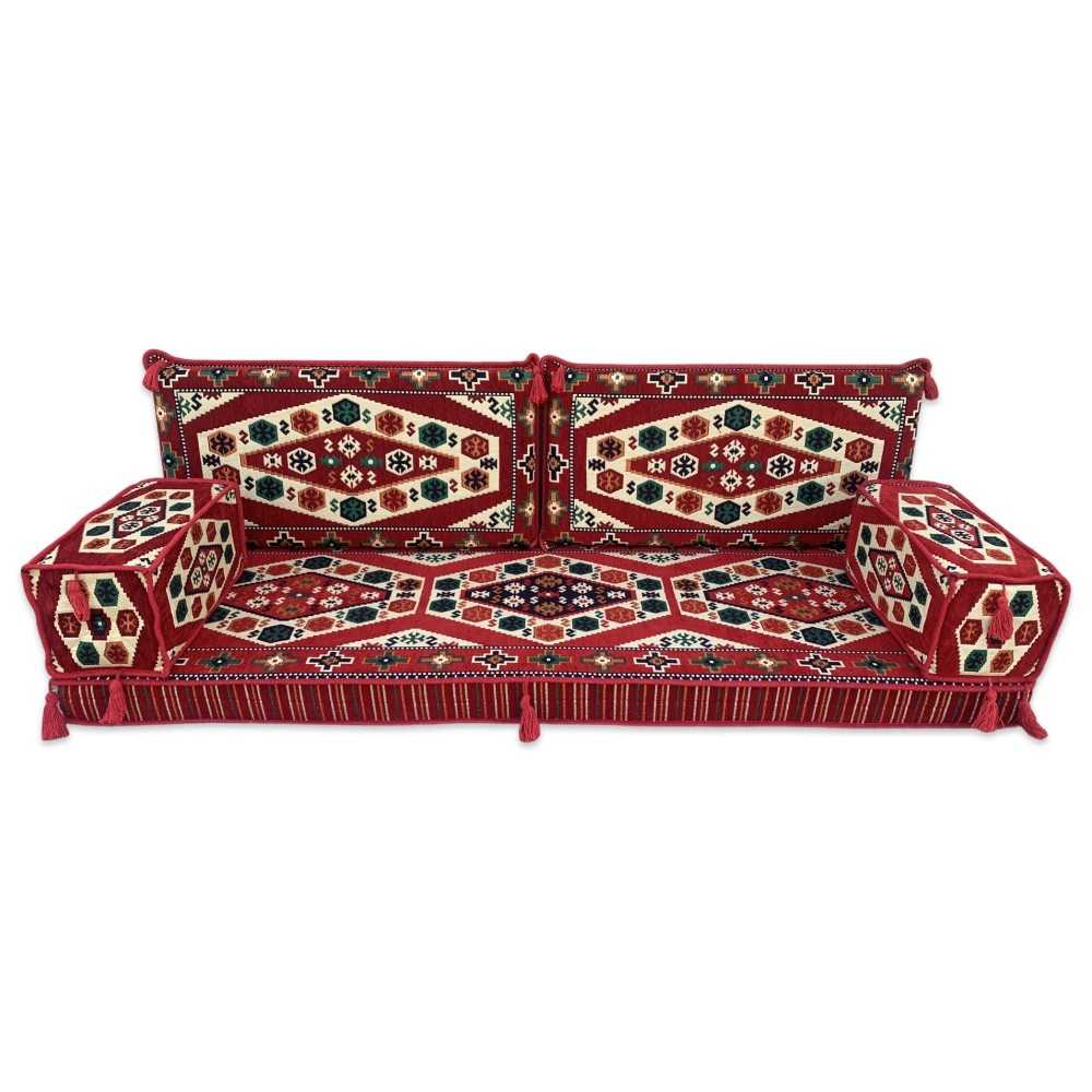 NOMAD Three Seater Majlis Floor Sofa Set