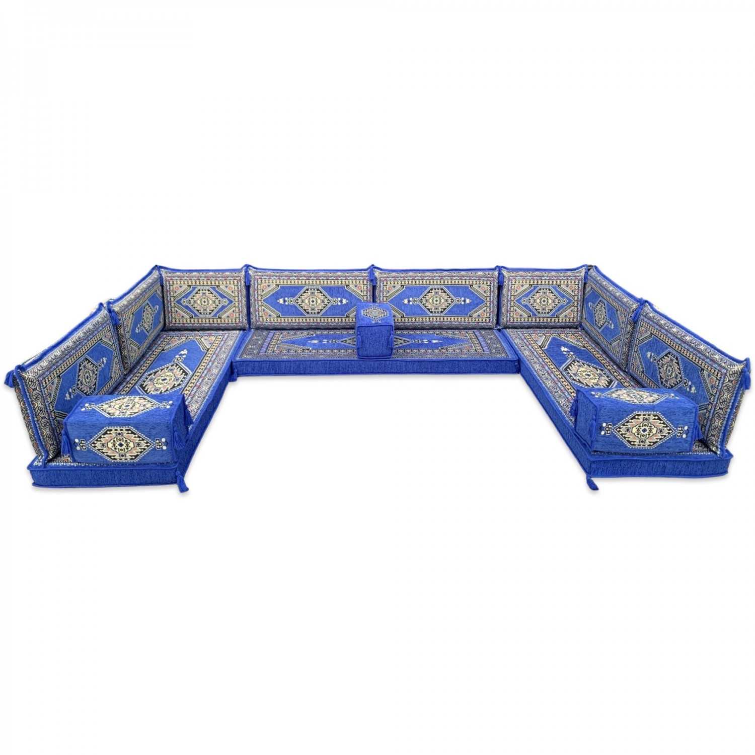 PALACE 19-Piece Modular U-Shaped Floor Sofa Set