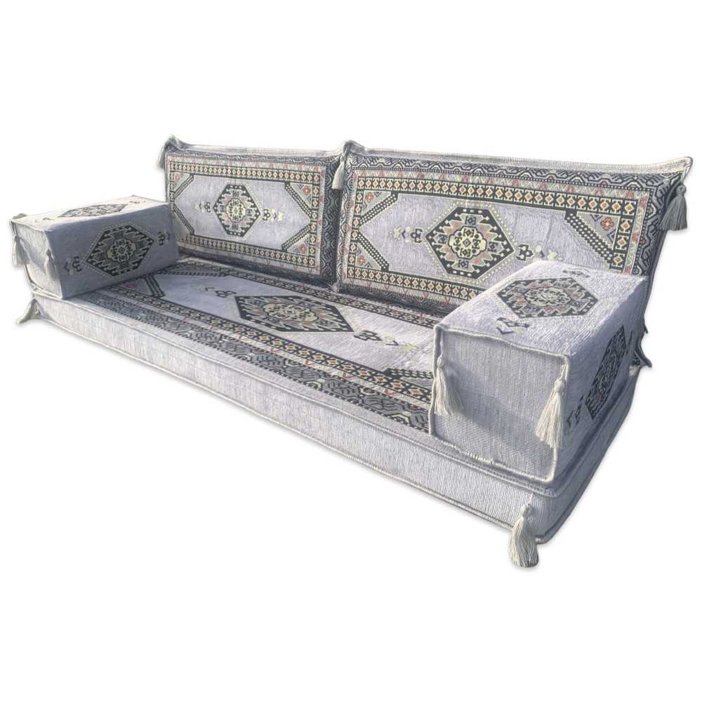 PALACE Imperial Grey 10-Piece Combo Living Room Set