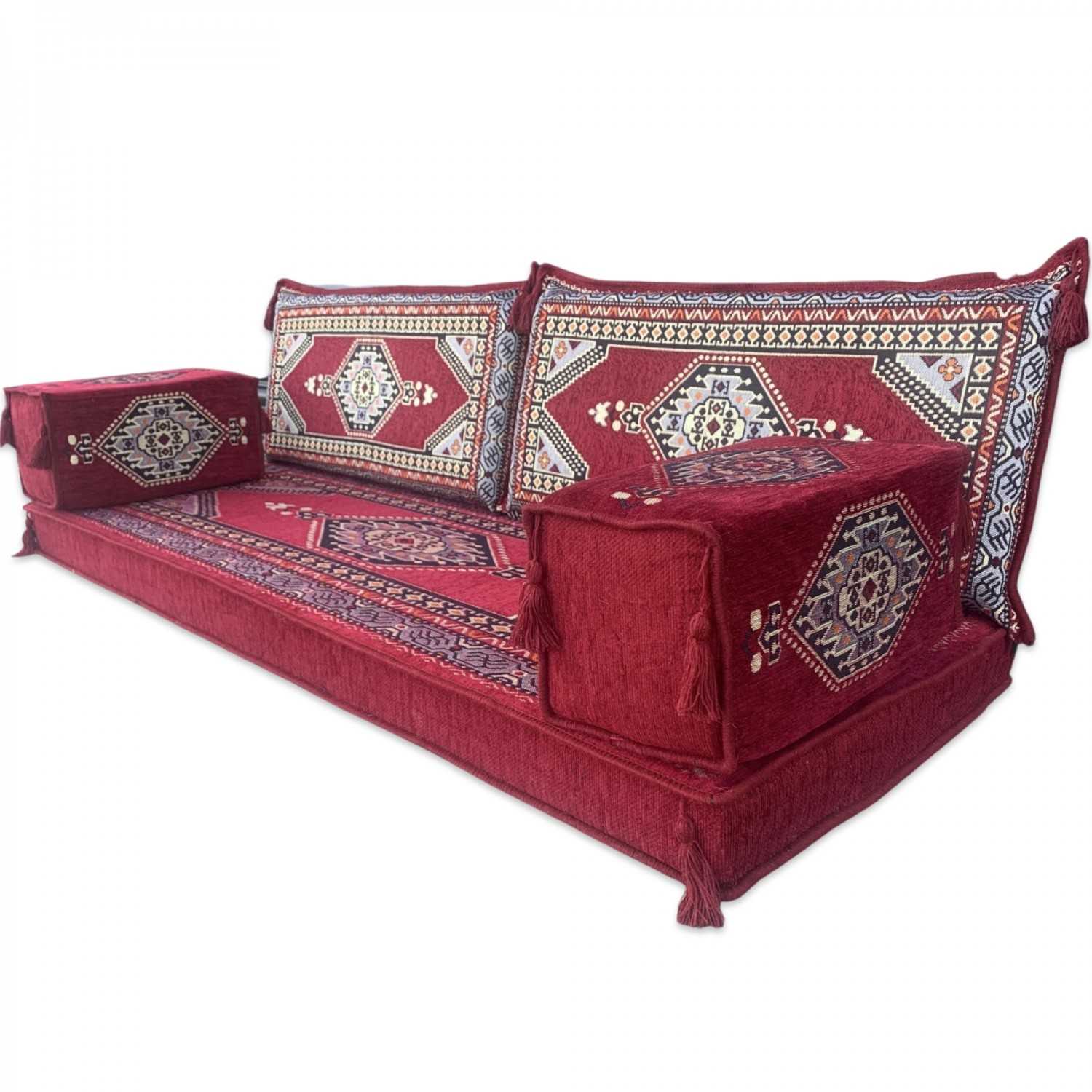 PALACE Imperial Burgundy 10-Piece Combo Living Room Set