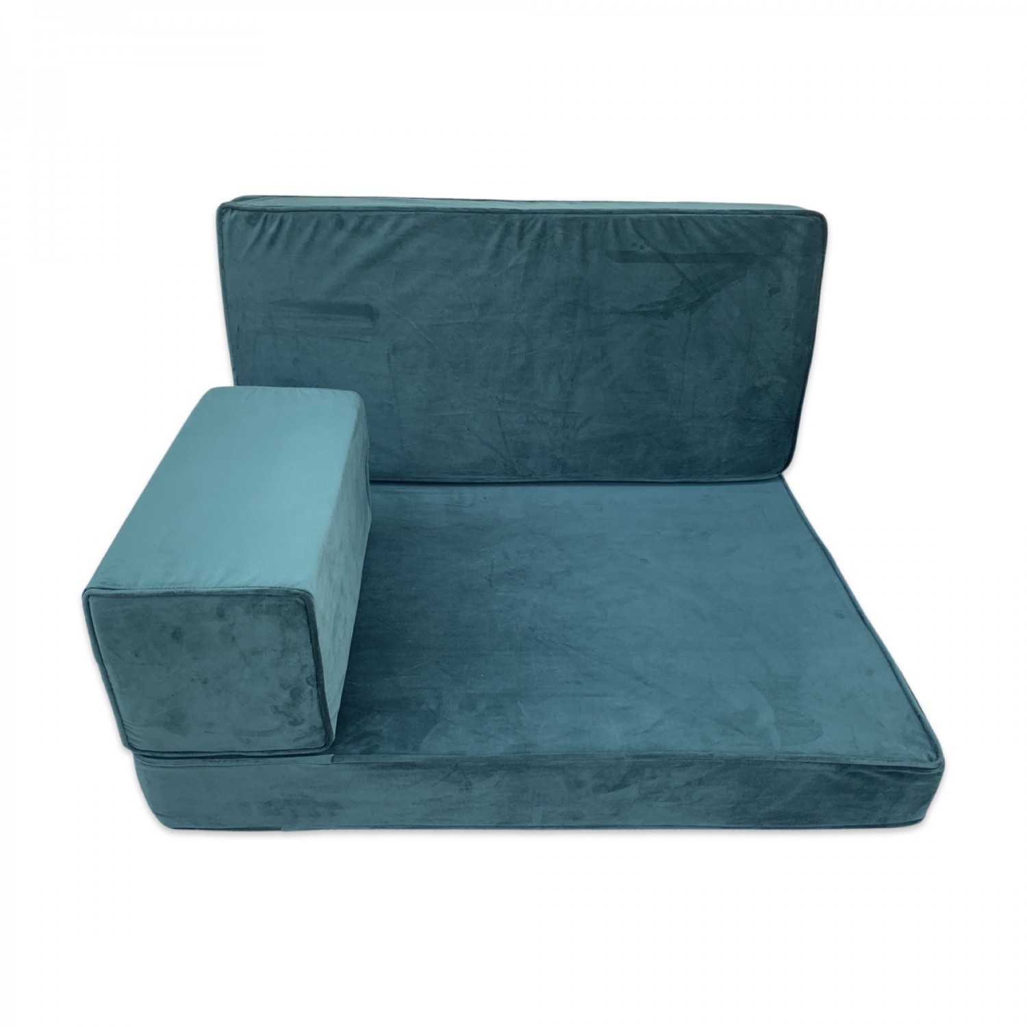 PLUSH Velvet Floor Seating Sofa Bench Cushions