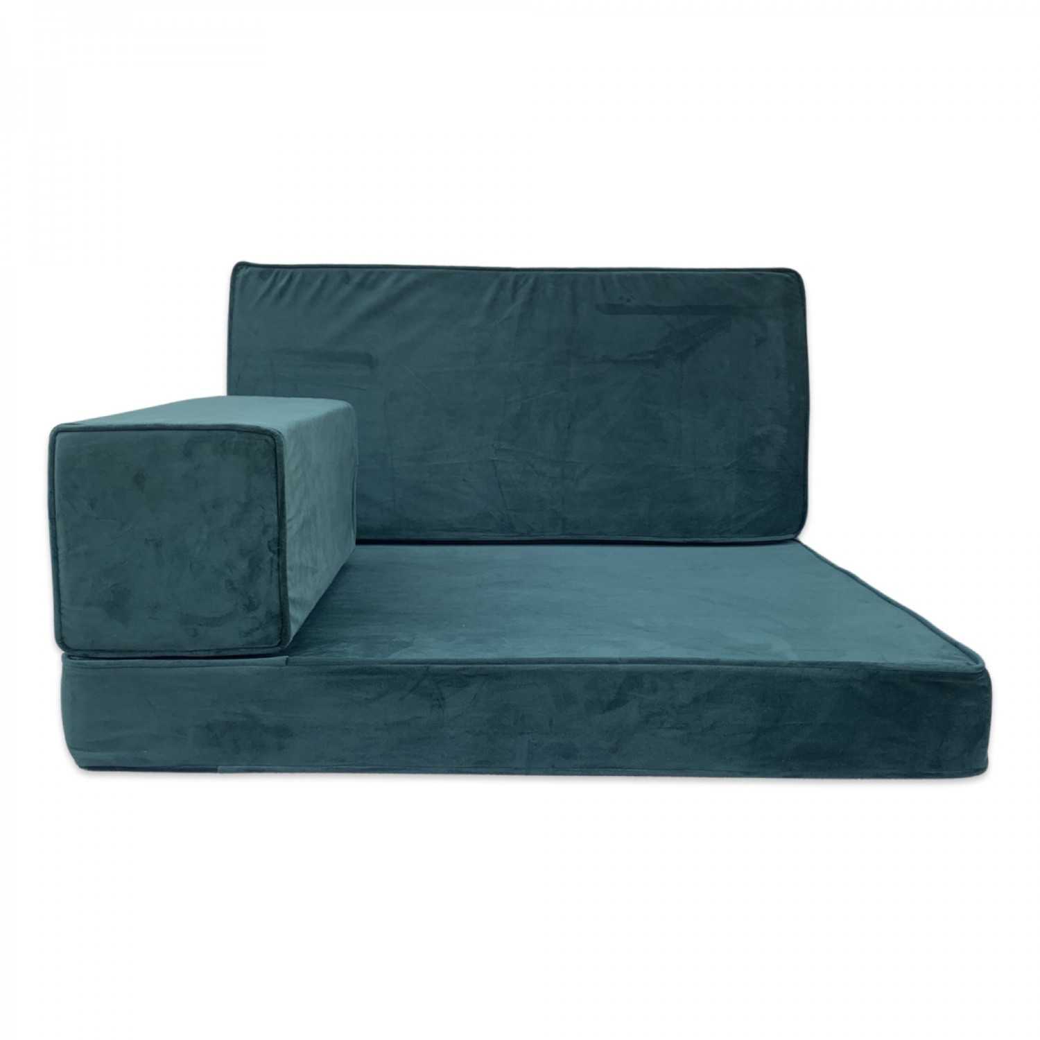 PLUSH Velvet Floor Seating Sofa Bench Cushions