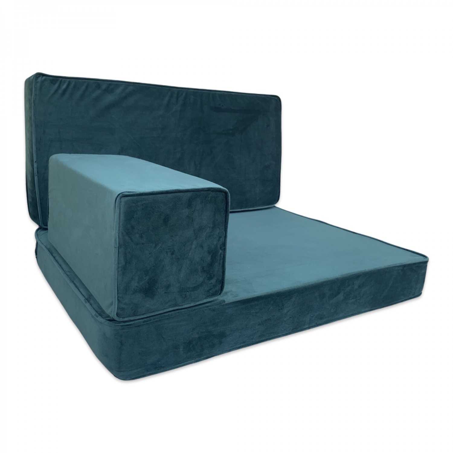 PLUSH Velvet Floor Seating Sofa Bench Cushions