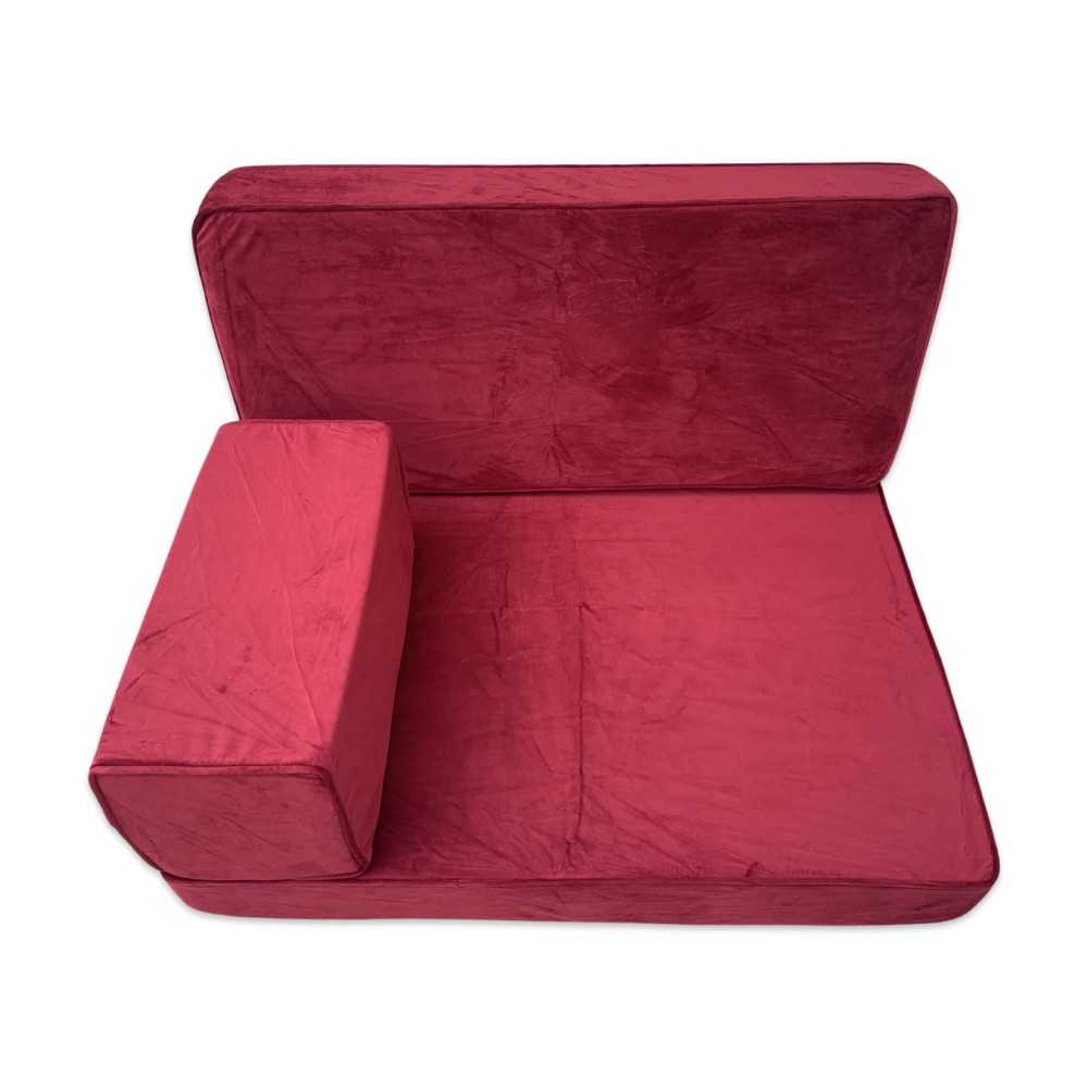 PLUSH Velvet Floor Seating Sofa Bench Cushions