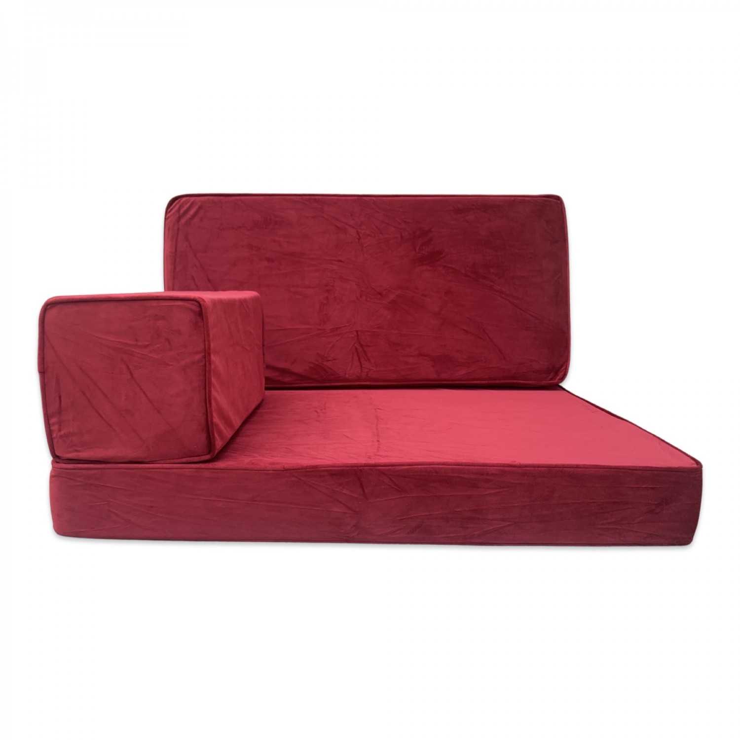 PLUSH Velvet Floor Seating Sofa Bench Cushions